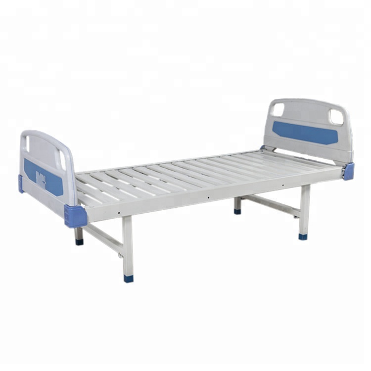 High quality medical flower abs flat bed hospital