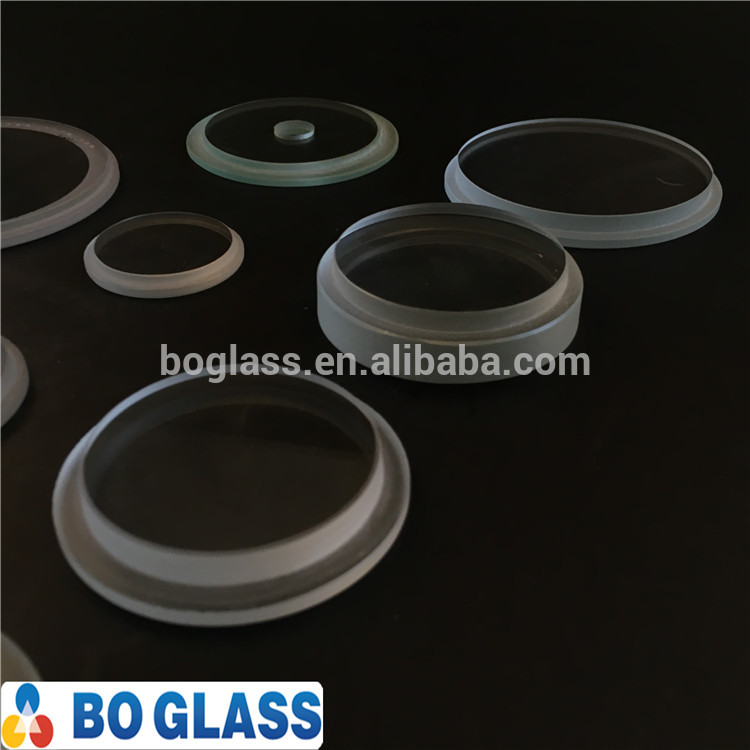 Customized tempered glass cover step glass