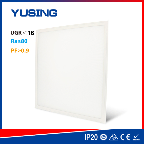 90lm/W UGR<16 9mm 40W 4014SMD Ultra Thin LED Light Panel 600x600