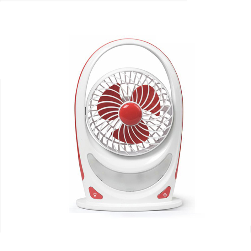 high power rechargeable  mini fan with USB and LED function