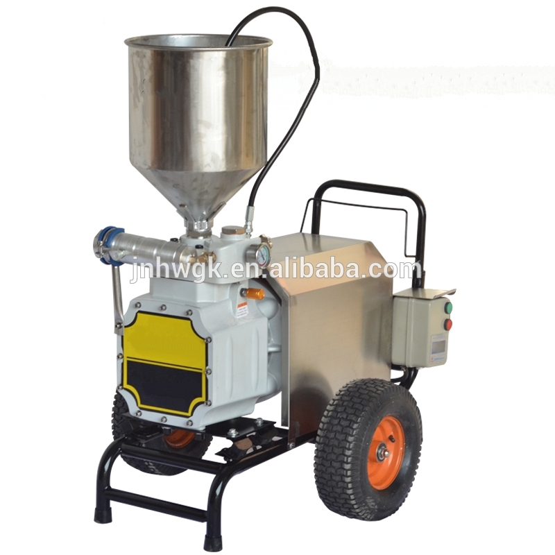 Hot sale !! Wall putty spray plaster machine with spray gun