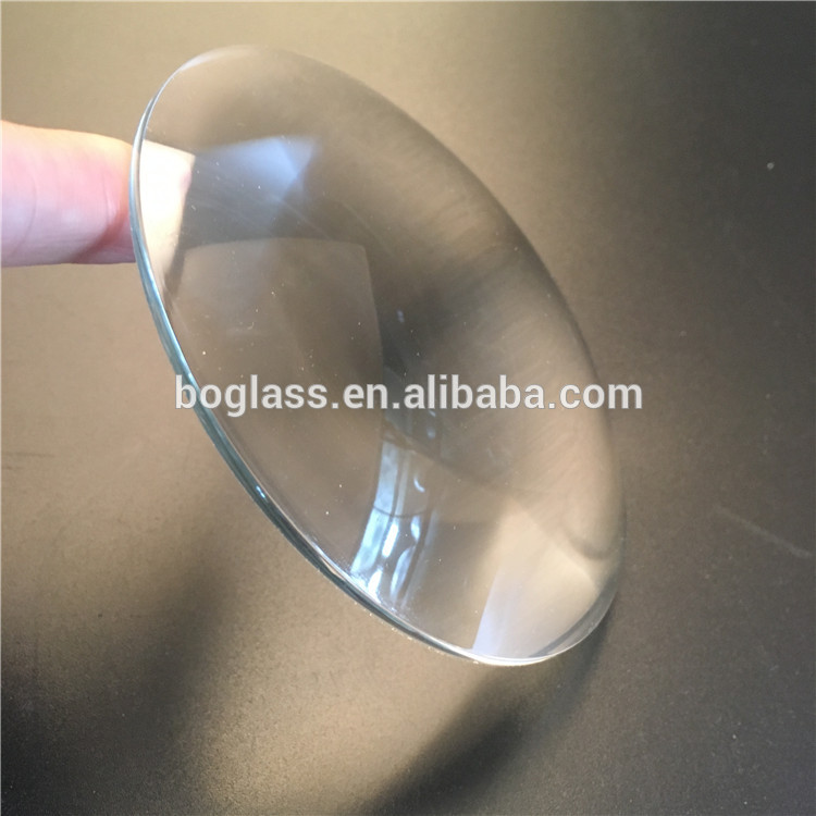 High quality optical large led magnifying glass plano convex lens