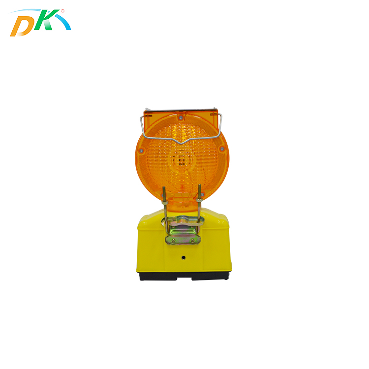 DK Led Solar Warning Signal Light Road Blocks Road Barricade Warning Light