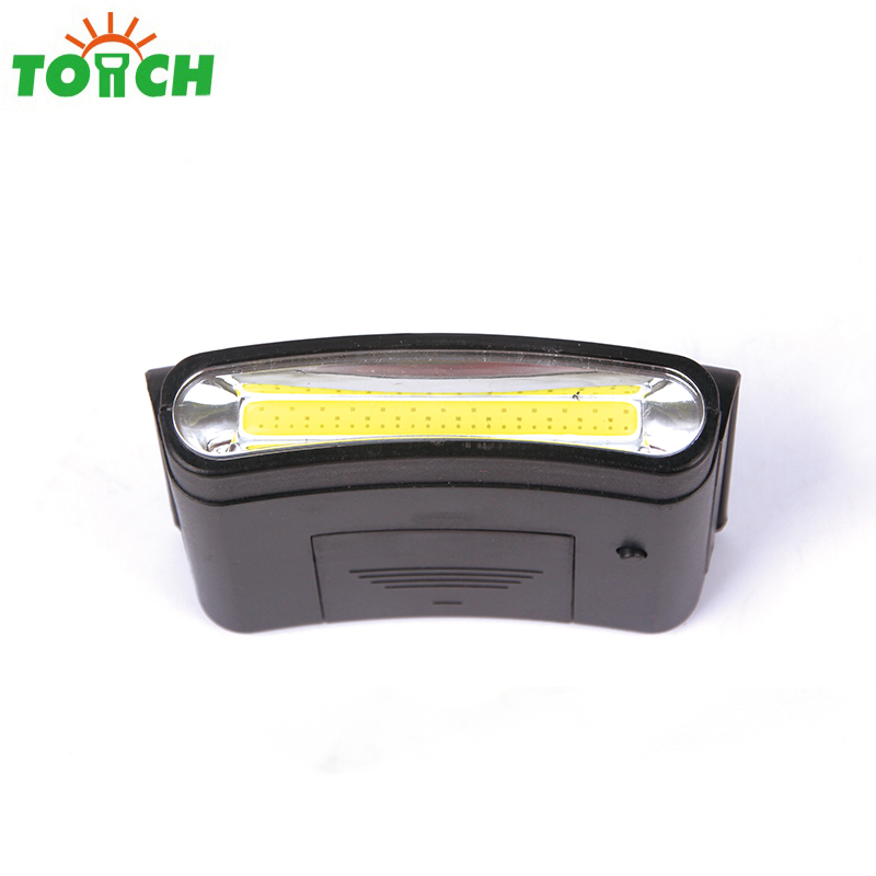 with clip led hat cap light AAA battery cob head flash light for gift promotion