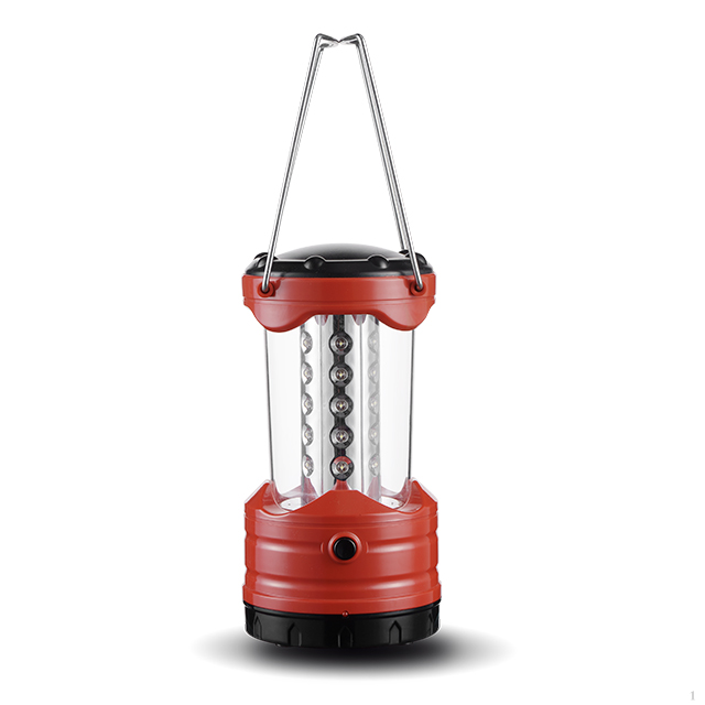 Cheap solar camping lantern with mobile phone charger