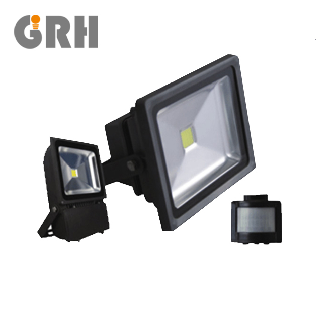 100w Security long life ip65 black flood led lights outdoor