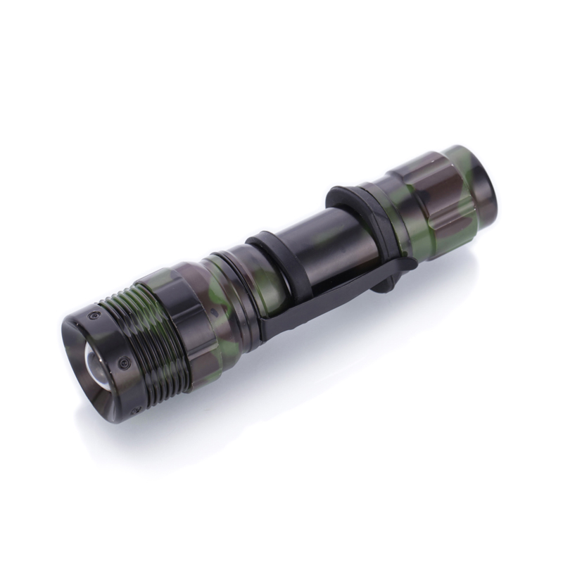 aluminum alloy ultra bright led lighting, zoom mini light flashlight rechargeable waterproof torch