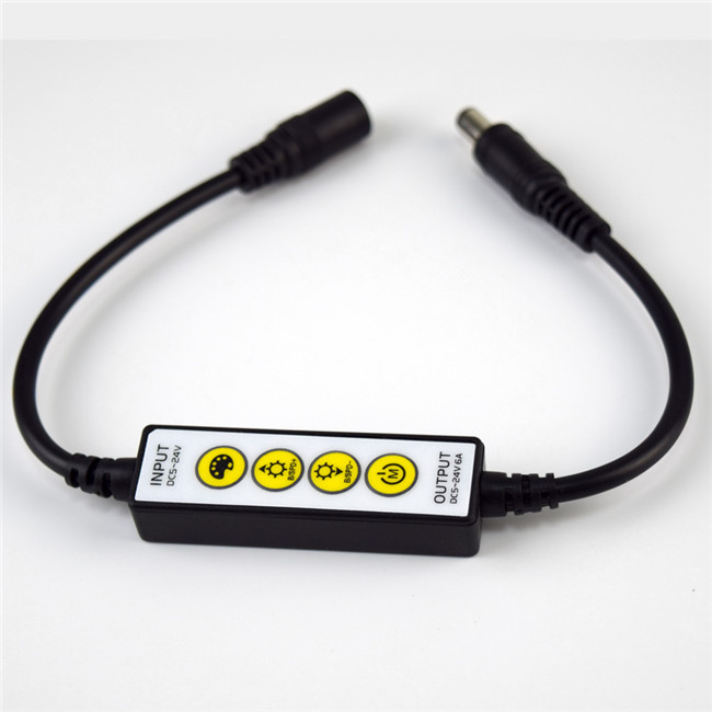 led RGBW CCT RGB strip DC5-24v 4 key led controller