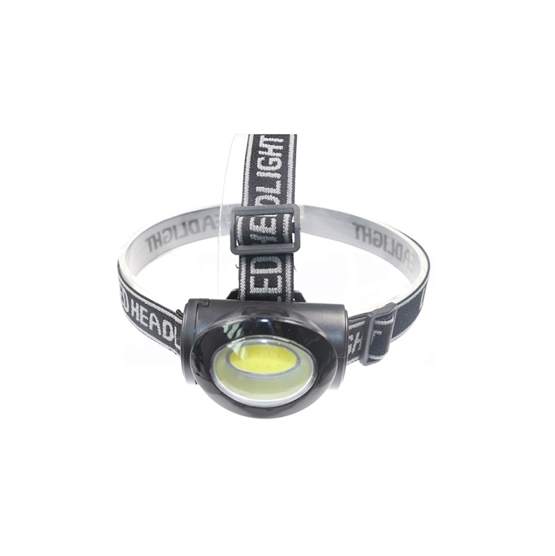 High quality high-low-strobe plastic COB spot headlamp led head lamp headlamp light for Outdoor camping or caving