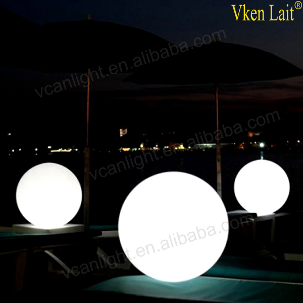 80cm big size Waterproof rechargeable Outdoor Indoor Led Globe