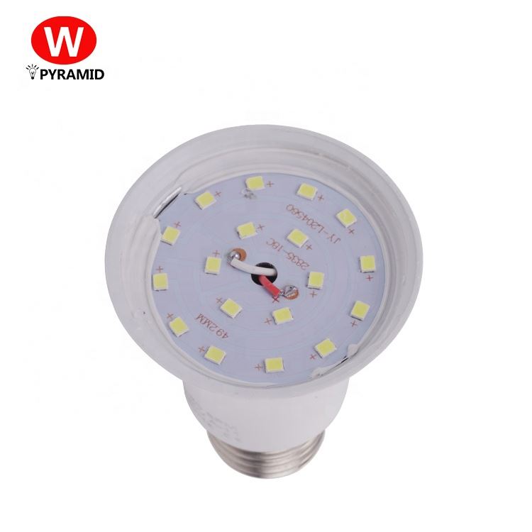 Factory price 100lm/w Pc+ Aluminum aluminum led bulb 9w