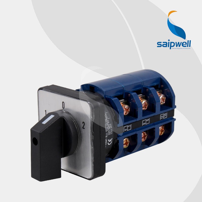 SAIP/SAIPWELL New Mini 63A 3 Poles Electrical All-purpose Commutation Switch