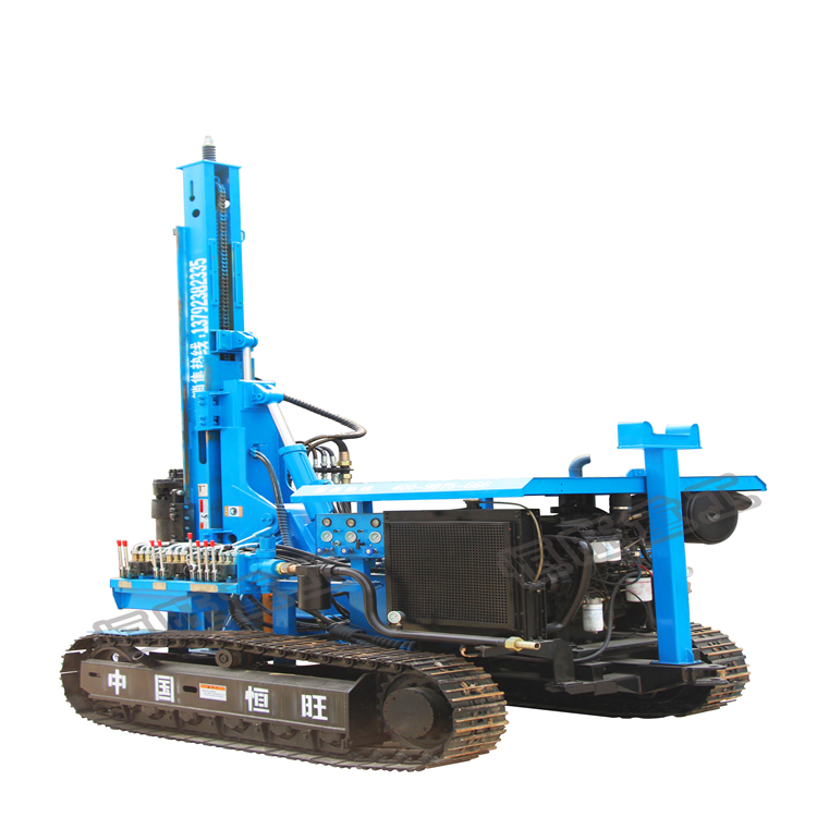 6M crawler hydraulic hammer pile driver Guardrail Pile Driving Machine