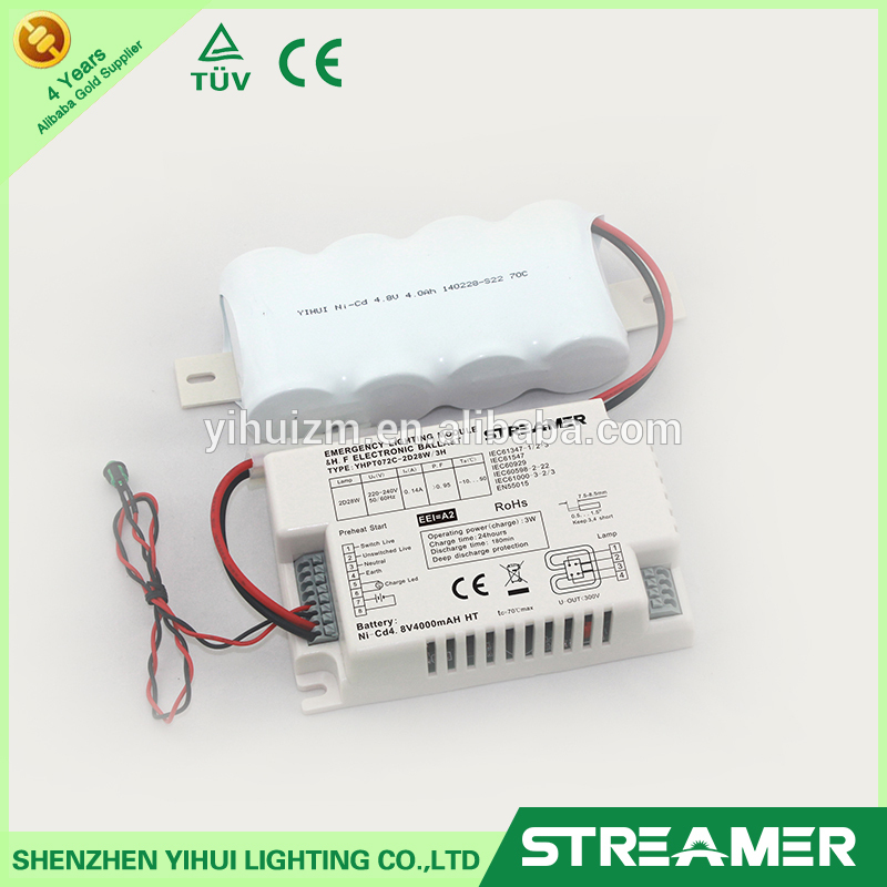 TUV CE certificate STREAMER YHL0350-N220N1C/3C Emergency Conversion Kit /Battery Backup LED Lamps