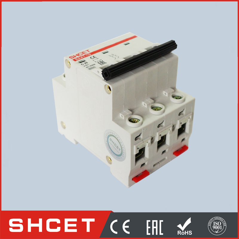 China c45n3 phase mcb electrical mini miniature circuit breaker price