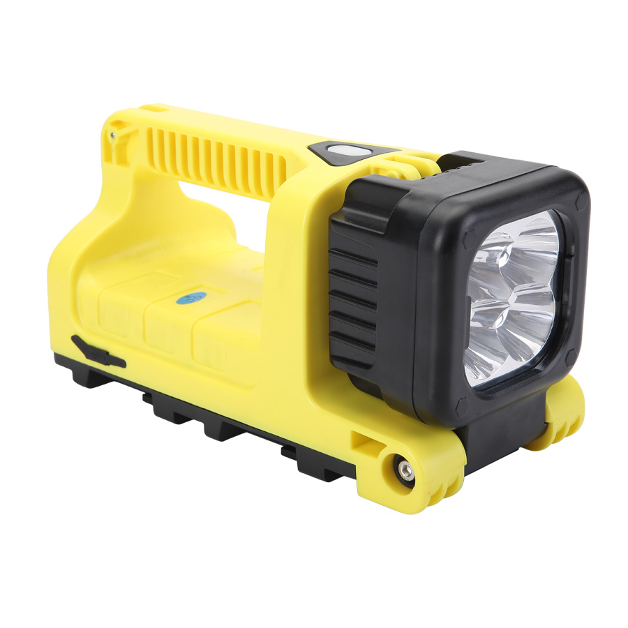 led yellow portable work lamp ideal for maintenance fire rescue