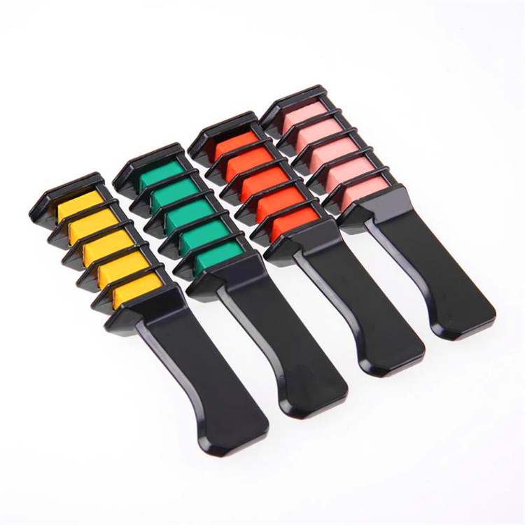 Mini Disposable Personal Salon Use Hair Dye Comb Professional Crayons For Color Chalk Dyeing Tool