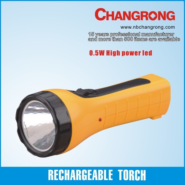 0.5W economic cool led flashlights torches outdoor