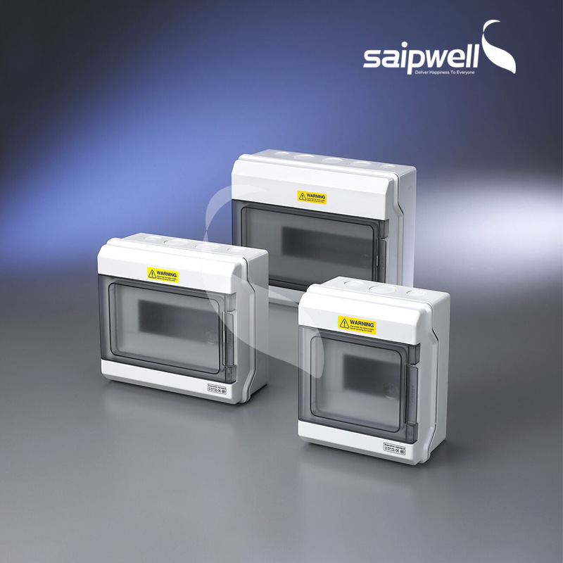 Saipwell Y Four-Position Single Control Switch With One South African Style Socket250V/13A IP55 (SPL-SA4S)