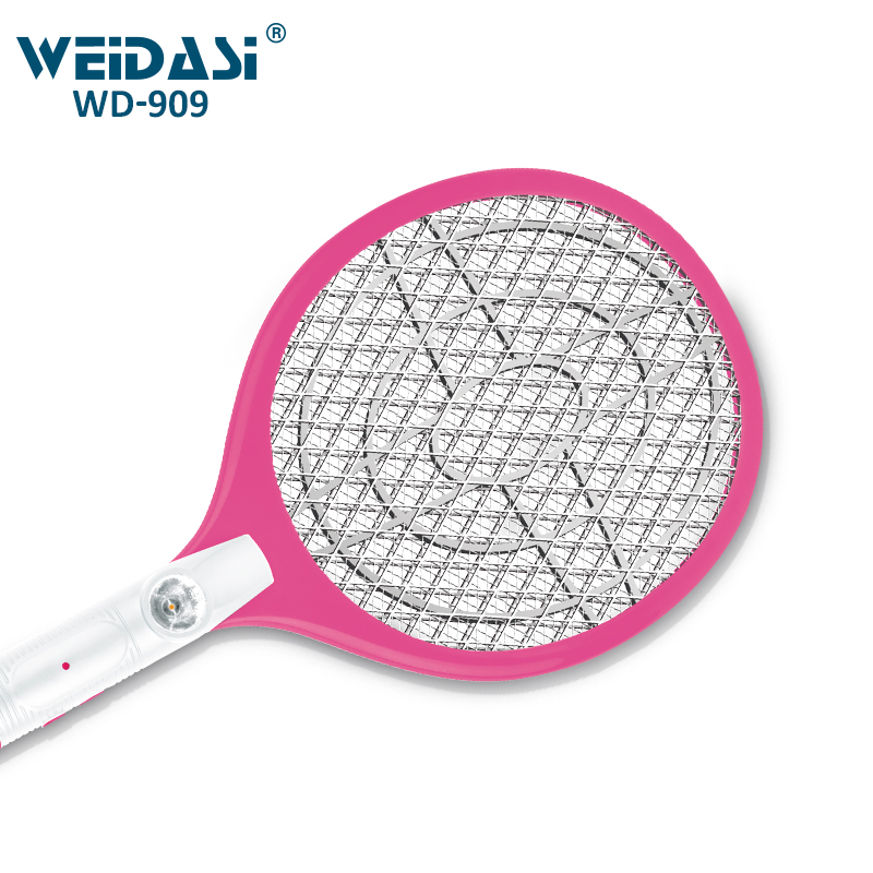 weidasi fly killer bat rechargeable electric mosquito swatter for sale