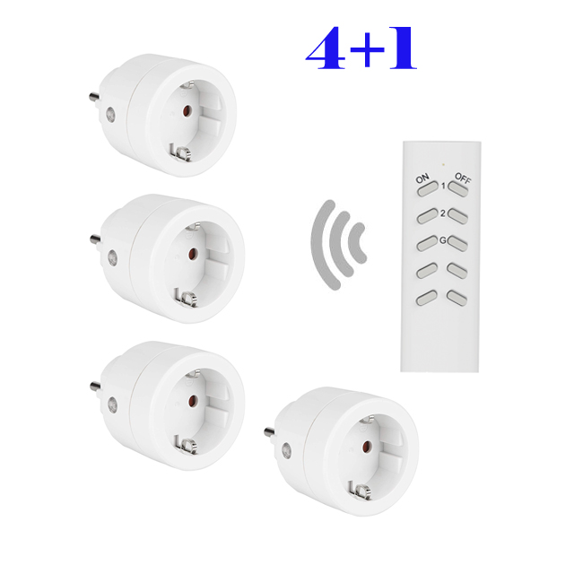 Mini EU plug Remote Control Smart Socket for Home Appliances