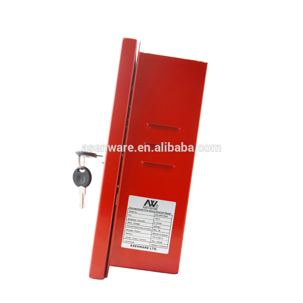 8-zone conventional Fire Alarm Annunciating System control panel
