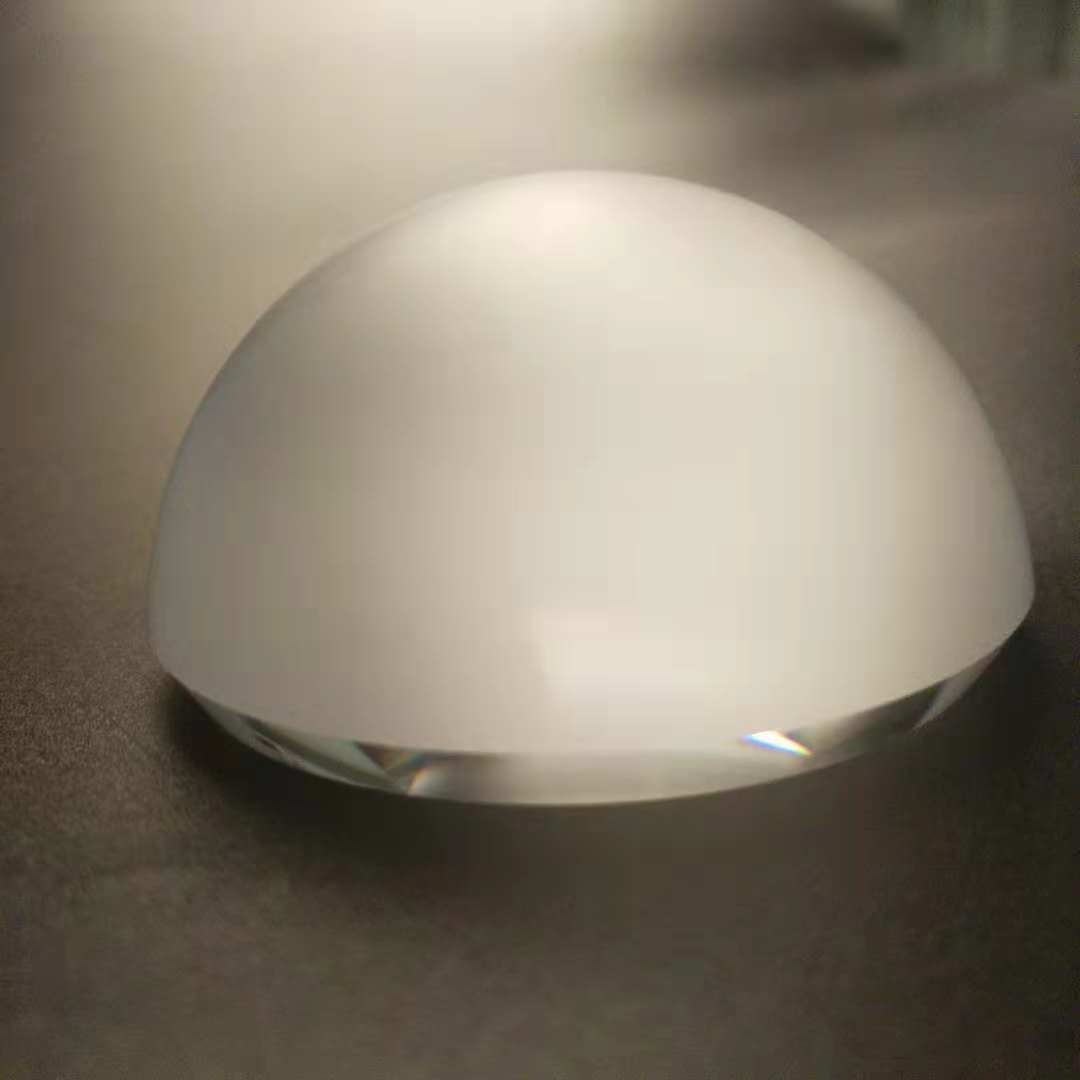 10mm Round Pressed Glass Optical Lens