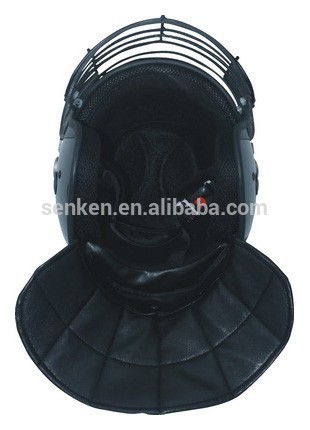 Anti riot helmet PC shield with metal visor