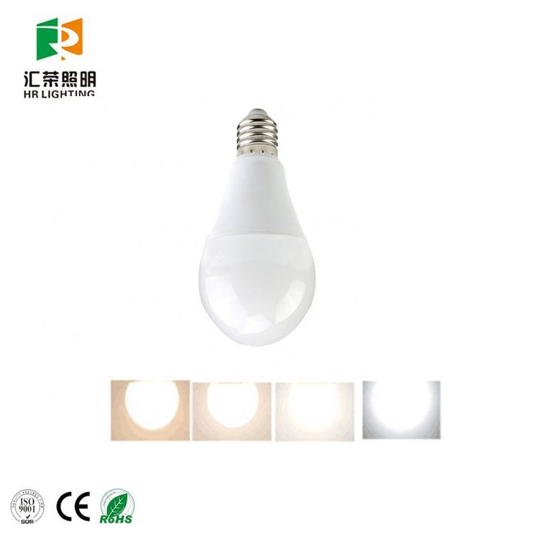 High brightness no-dimmable color tamperture 2700-6700k 12W 12v E27 LED bulb