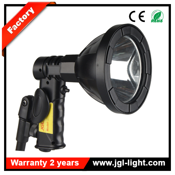 hot sell in Australia hunting 10W Rechargeable LED 10W Handheld Spotlight Light 125mm Hunting/Fishing/Camping