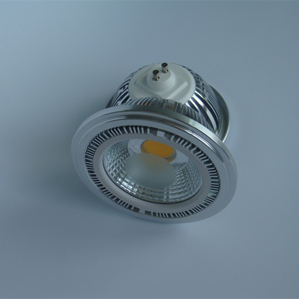 Cold Warm White COB Not Dimmable GU10 AR111 ES111 QR111 DC 12V AC 110V 220V 12W 15W lamp light Bulb