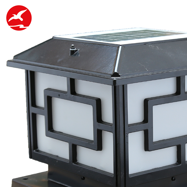 Hot Sell Decorative Solar Gate Post Pillar Light Manufacture