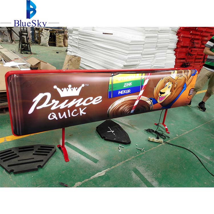 Outdoor use guinness projecting light box pharmacy led light box shaped for exhibition