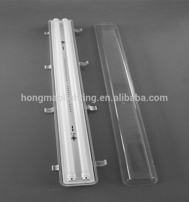 47 Inch Office LED Flat Batten Fitting Linear Pendant Light Housing For Led T5 T8 Tube Light
