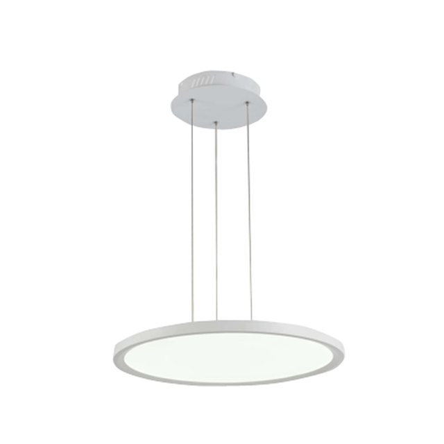 Modern commercial office application luxury chandelier lamp aluminum frame 36W 48W led pendant light