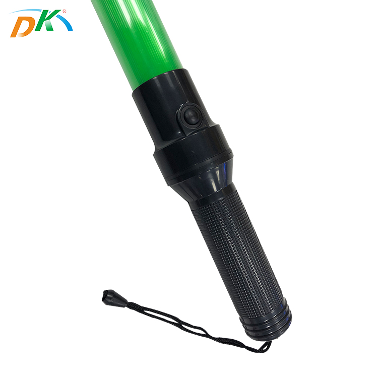 DK traffic control wand baton PVC police warning baton high flashing light