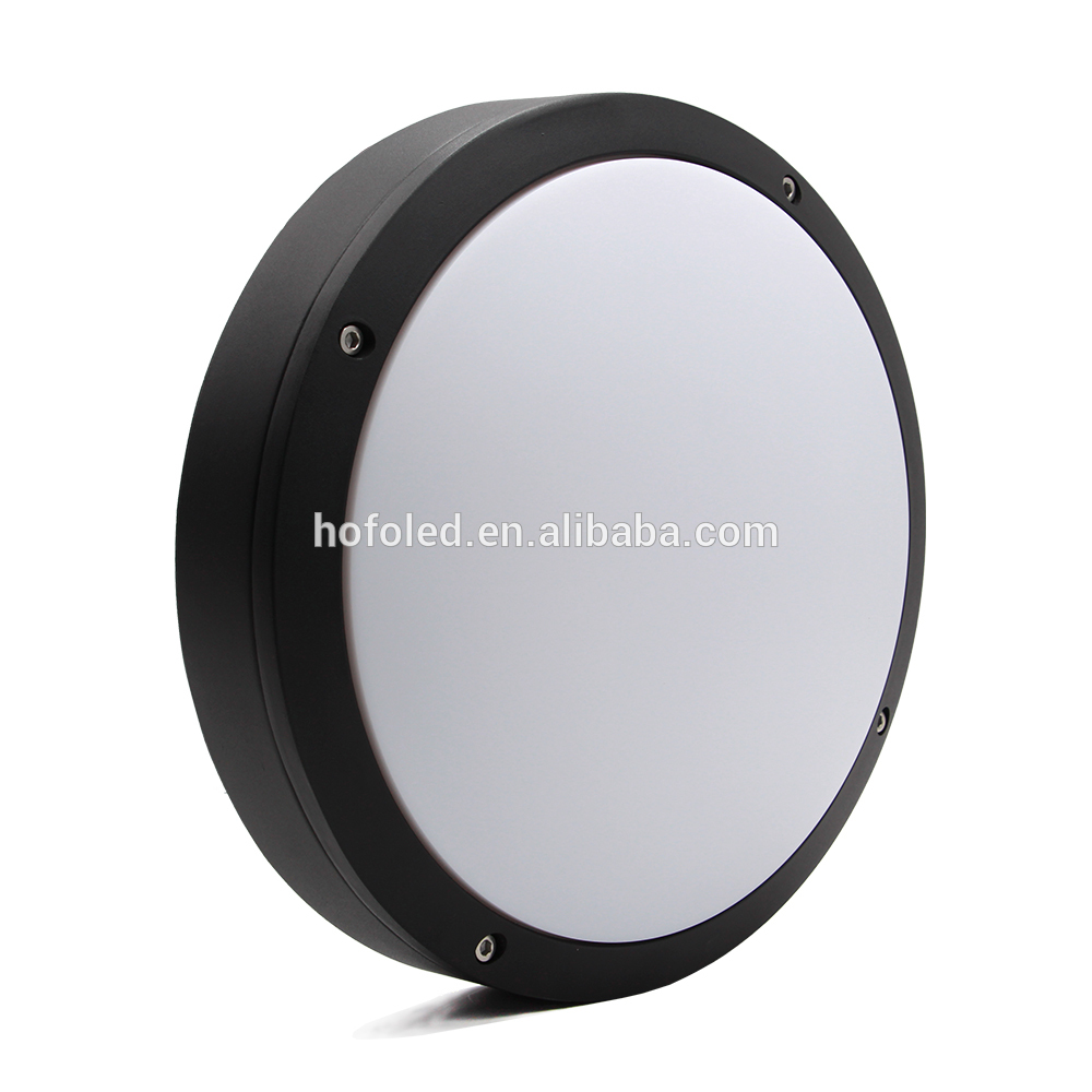 waterproof built-in aluminum led bulkhead light with sensor