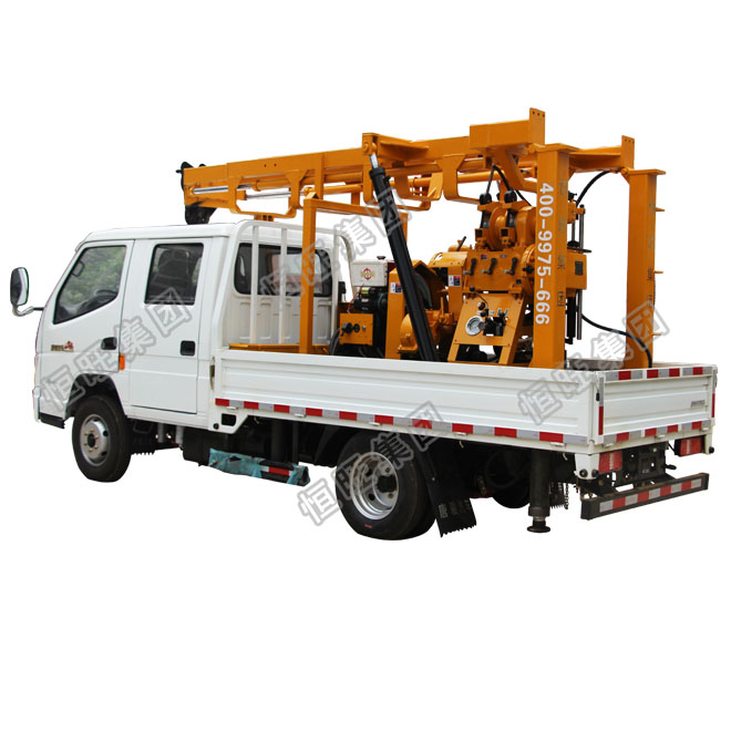 Horizontal directional core sample deep well drilling rig
