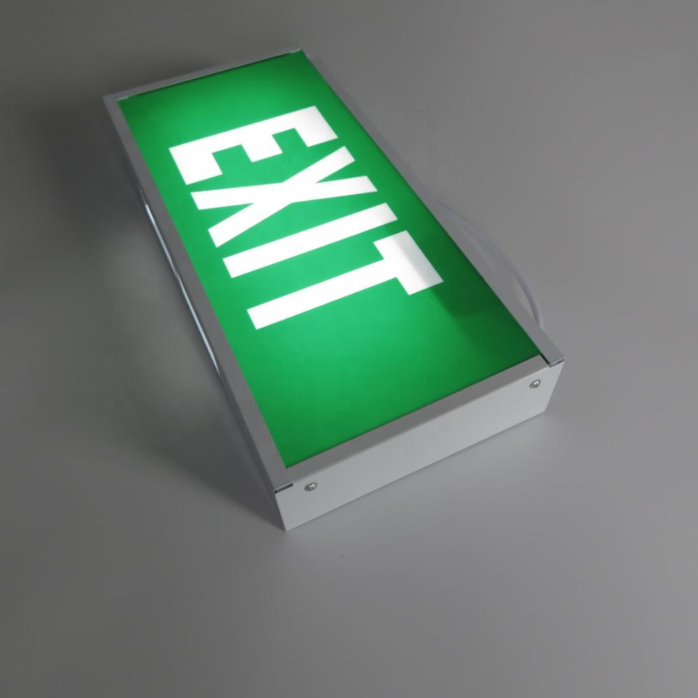 led emergency lighting module aluminum Emergency rechargeable light Exit sign