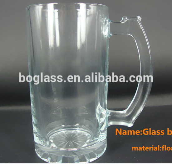 2014 hot sales glass beer cup with competitive price