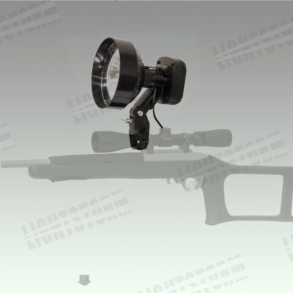 guangzhou shooting range equipment scope mounted rifles for sale gun spotlight hid flashlight hunting searchlights Police
