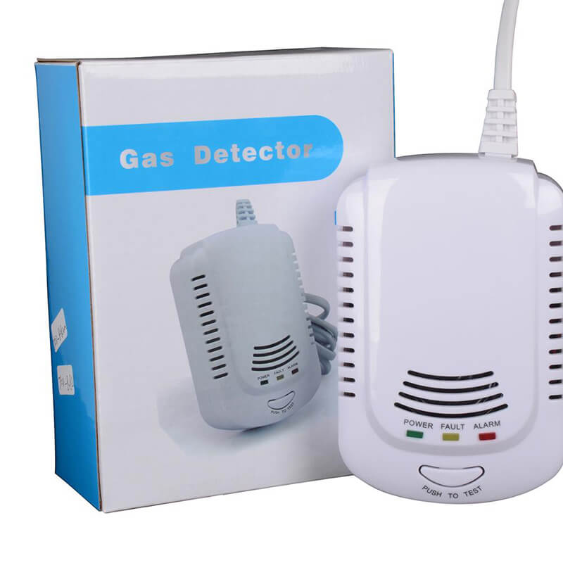 cheap price AC 90V-240V natural gas lpg gas leak alarm gas leak smart detector