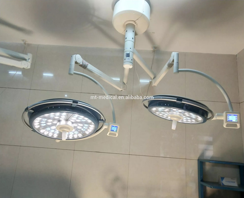 two arms Medical LED Shadowless Operating Lamp for surgical room