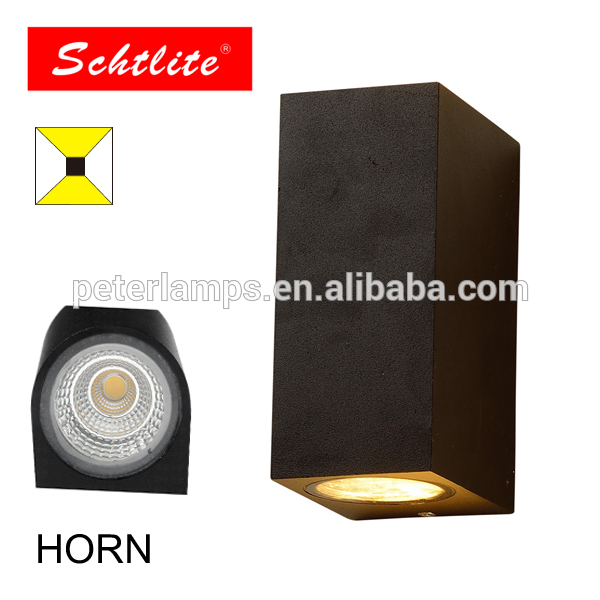 HORN Classic Outdoor Shield one or two sides direction motion led wall lights