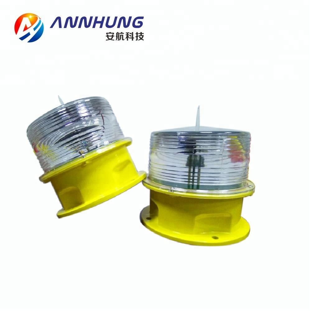 AH-LS/B Low-intensity LED light source Solar-Powered Aviation Obstruction Light