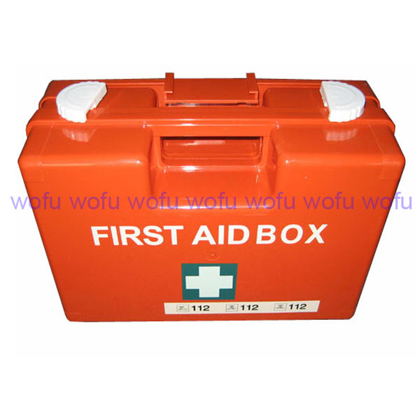 Emergency medical aid kit box