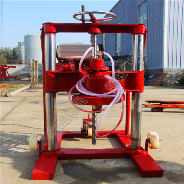 High efficiency soil sample testing drilling rig
