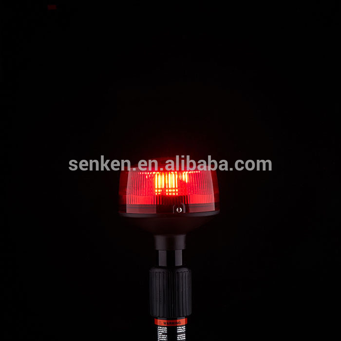 new model Senken rear warning pole light for police motorcycles