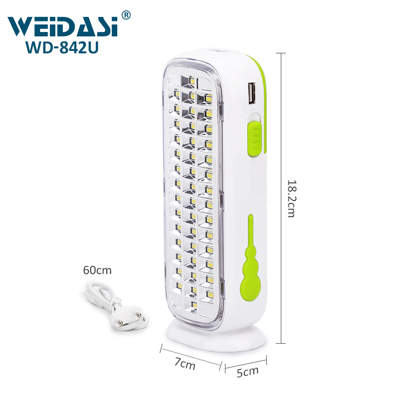 OEM service long-life rechargeable led emergency light for lighting