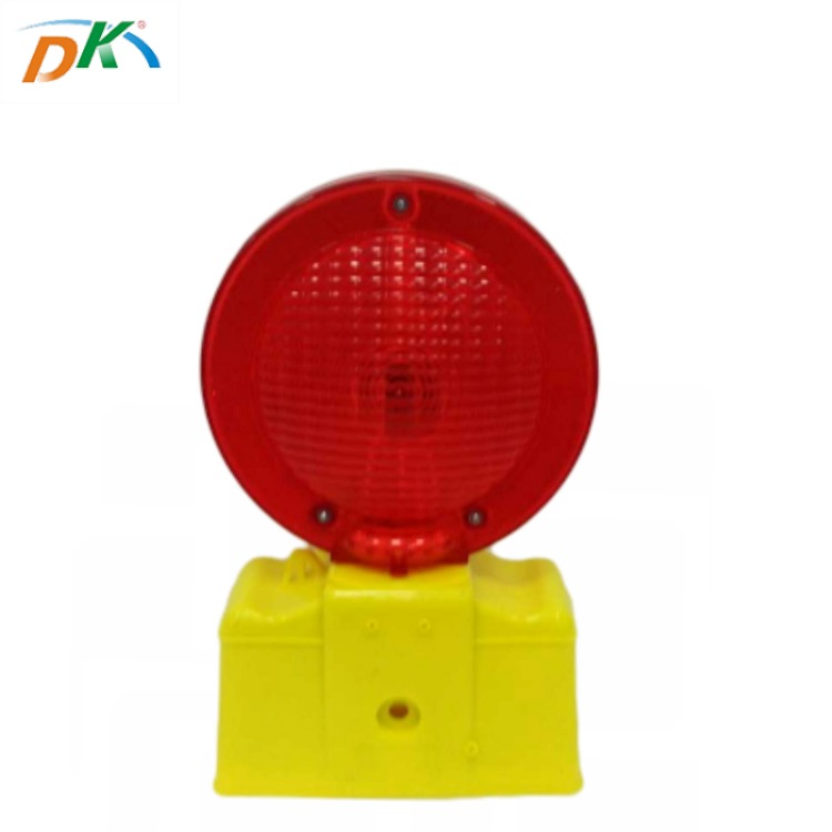 Battery led flashing traffic safety road warning  power light